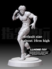 Anime hanma baki Strong muscle battle Resin 3D Print GK Kit Figure Unpainted