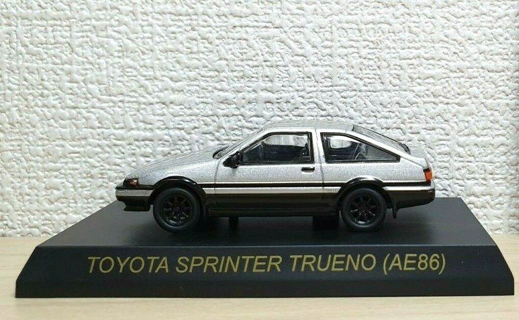 1/64 Kyosho 1986 TOYOTA SPRINTER TRUENO AE86 SILVER diecast car