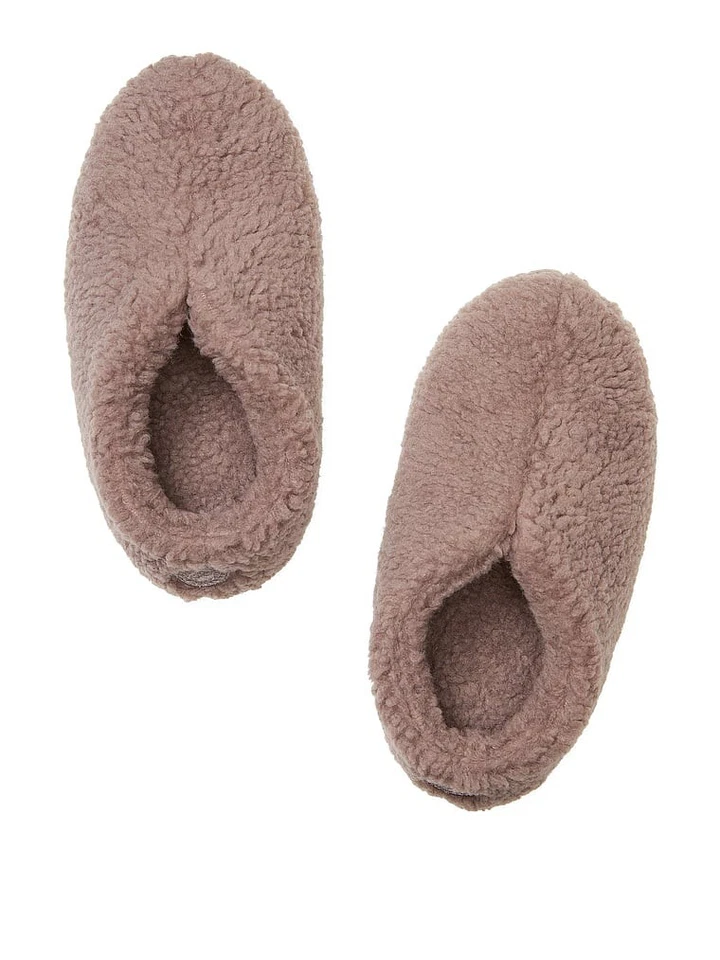 VS Rosa Acogedor Zapatilla Botines Nuevo Talla Mediana7/8 Caramelo Foto 2 de 3