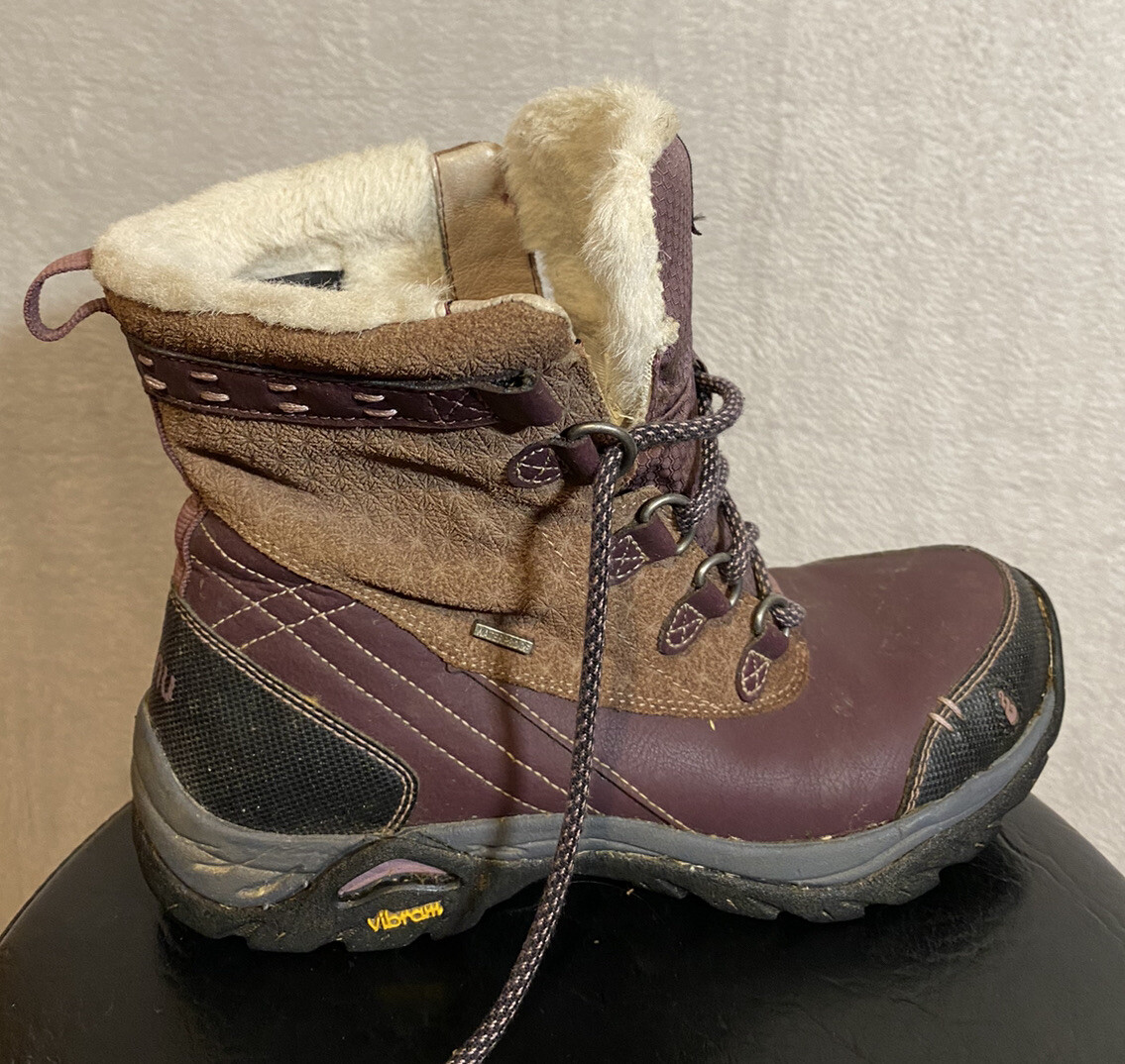 Bottes Rando Ahnu Sugarpine Imperméables Femme Taille 8.5 US – Semelle Vibram, Très Bon état