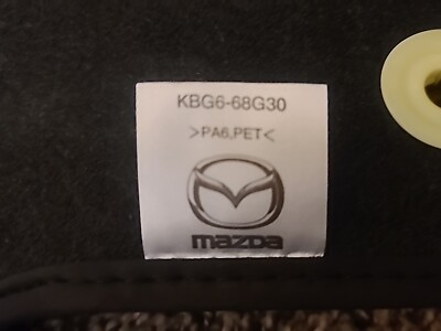 2017-2022 Genuine Mazda CX-5 OEM Floor Mats Set KB7W-68G40, 68G30