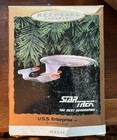 NEW HALLMARK STAR TREK NEXT GENERATION ORNAMENT U.S.S. ENTERPRISE BLINKING LIGHT — photo 1
