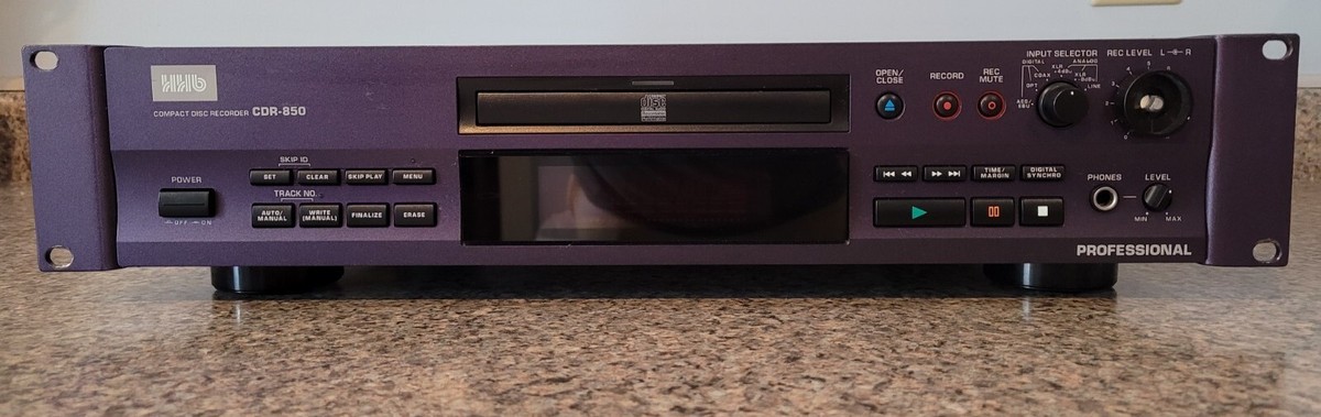 HHB CDR-850 Professional CDR with Rack Mount | eBay