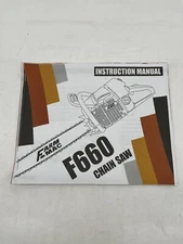 Photocopy of Instruction Manual ONLY for FARMMAC F660 FARM MAC Chainsaw 25 Pages