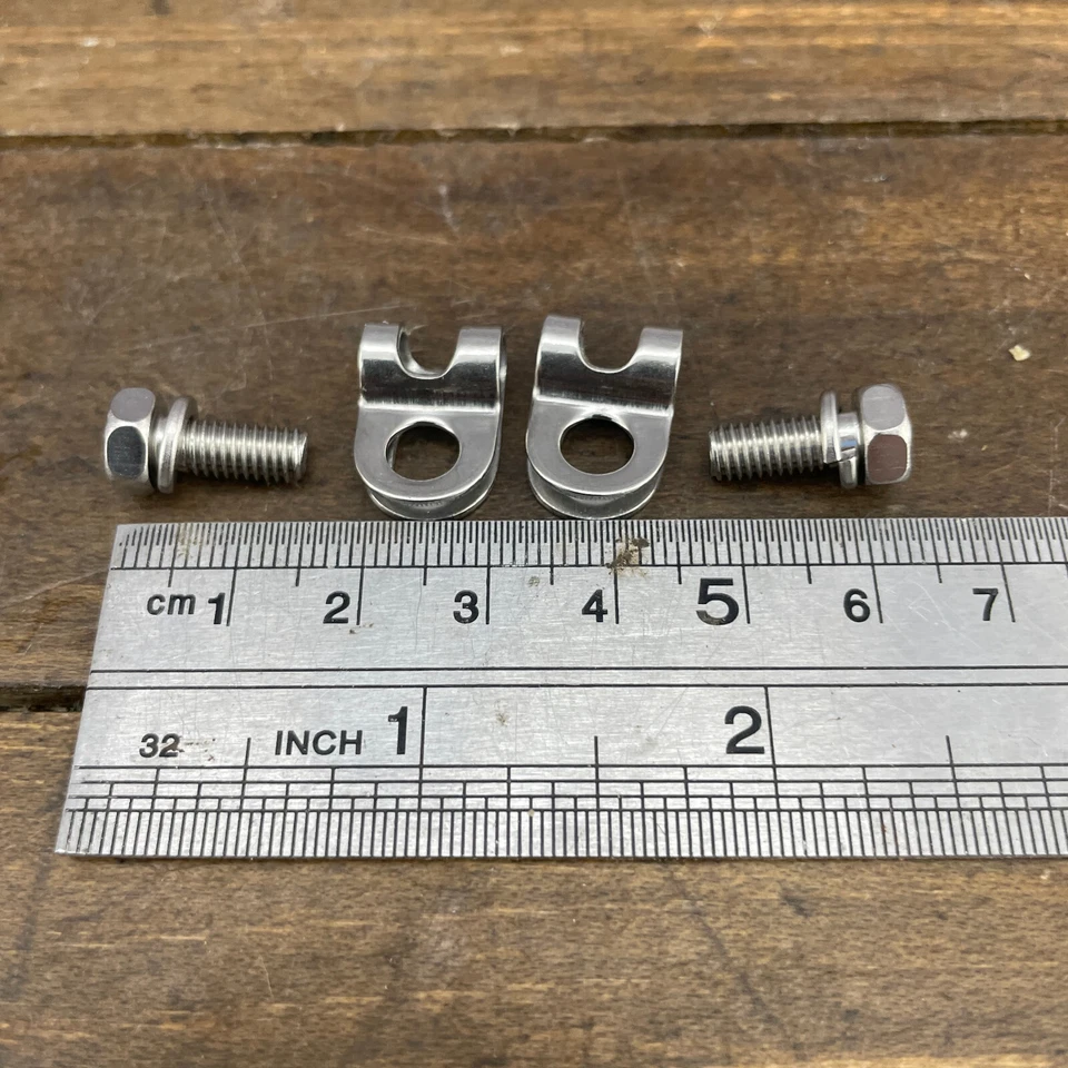 Sim Works Honjo Fender Clip Nitto Rack Mount Parts Fittings Set Touring Japan - Image 4 of 4