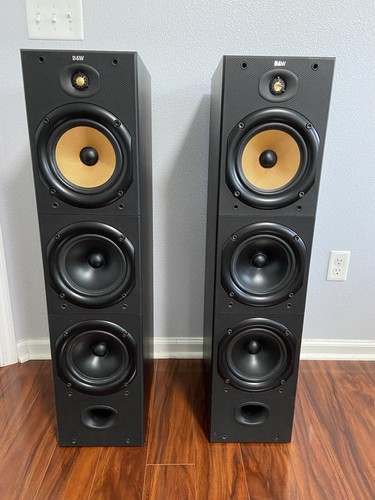 B&W - BOWERS AND WILKINS DM604 S1 FLOORSTANDING SPEAKERS (No Grills) | eBay