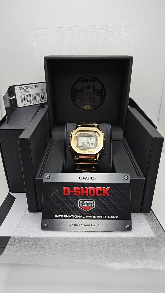 Casio G-shock 35th Anniversary Model GMW-B5000TFG-9JR Full Casio G-shock 35th Anniversary Model GMW-B5000TFG-9JR Full