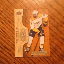 P. K. Subban 2 hockey Cards /299 - Team logo Jumbos Patch 3 colors