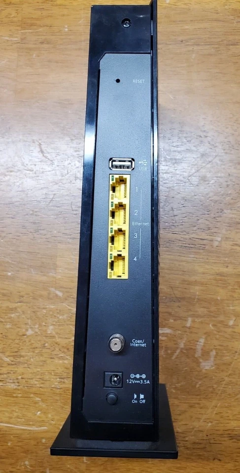 NETGEAR AC1750 C6300v2 Wi-Fi DOCSIS 3.0 Cable Modem Router No Power Cable - Image 2 of 3