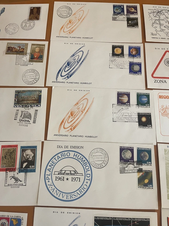 VENEZUELA 1973 First Day 24 Covers, XF Condition, See Photos - Image 4 of 4