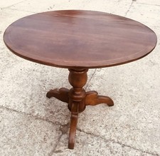 Tavolo A Vela Rotondo In Noce Antico ‘800 Gueridon Table
