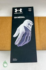 New Under Armour UA Medal Men's Left Cadet Medium Large Golf Glove