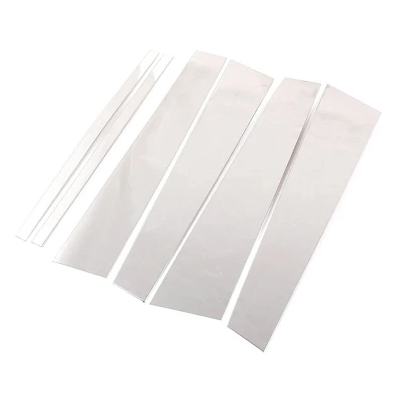 Kit de guarnição lateral de porta postes de pilar cromados 6 peças compatível com Honda Pilot 2009-2015 - Imagem 2 de 4