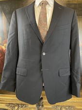 Joseph Abboud 42R USA MADE Charcoal Marzotto Super 120's Slim Fit 2Btn Blazer