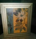 Large Framed Wall Picture * Floral Themed Painting Signed by Silvia Vassileva — photo 2