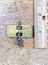 Gilbert Clock Movement (Stamped 24) Strike Side Fan  (See Pics To ID)   (K9593)