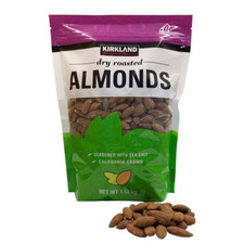 Almonds Dry Roasted with Sea Salt 1.13 kg Pack Premium Nuts Food Healthy Snack