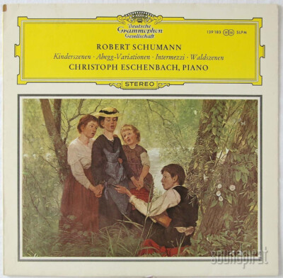 ESCHENBACH SCHUMANN SCENES FROM CHILDHOOD DGG ED.1 STEREO TULIP