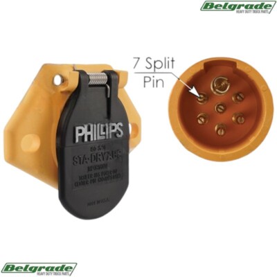 Phillips Genuine 16-822 Socket 7 Pin ISO Ring Terminal STA-DRY | eBay