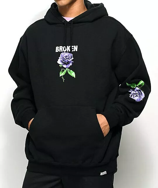 Broken rose hoodie sales