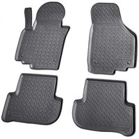 3D Gummi Fussmatten Passend FüR VW Golf V + VI | 2003 - 2012 | Passgenau + Rand