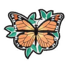 Monarch Butterfly  Leaves Patch, Butterfly Patches