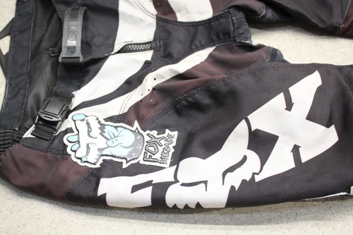 Fox Racing Suzuki 180 Pants Size 26 Gear MX Off Road Mesh Black 3796 CC2 - Picture 7 of 16