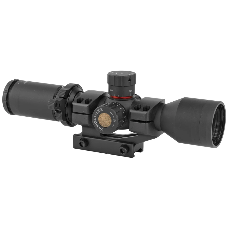 Mira para rifle Truglo TG8539TL 3-9X42 30 mm retícula táctica iluminada 1 base Foto 2 de 3