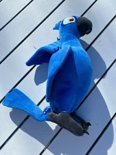 RIO 2 Kohls Cares PARROT Macaw BLU PLUSH Stuffed Animal 13" Blue Bird 2014