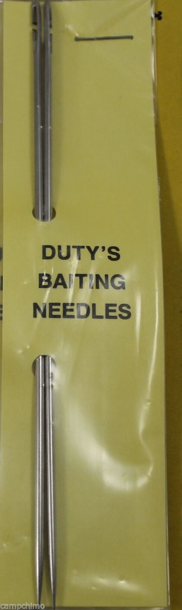 Duty's Invisible Minnow Rig Baiting Needles | 5 Needles - 2 Pack | Made In USA For Trout, Panfish, Crappie