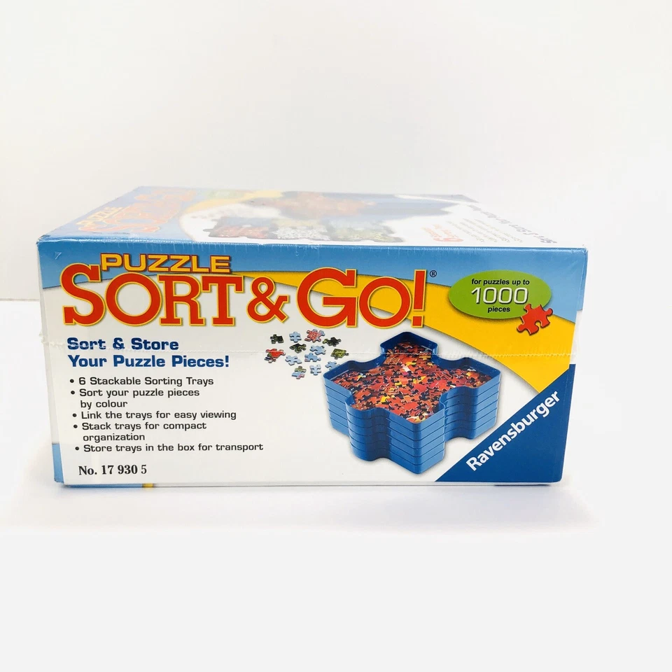 Quebra-cabeça Ravensburger Sort & Go! 6 bandejas empilháveis para até 1000 peças #17 930 5 - Imagem 3 de 4