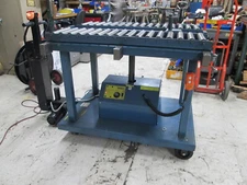 Wesco Industrial PLT-20-3248-PD 2k Max Capacity Motorized Lift Cart W/Rolling Co