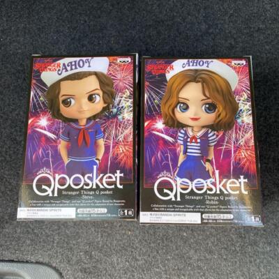 Stranger Things Qposket フィギュア セット Stranger Things Qposket Steve & Robin Figure Set Height 5.1 inch