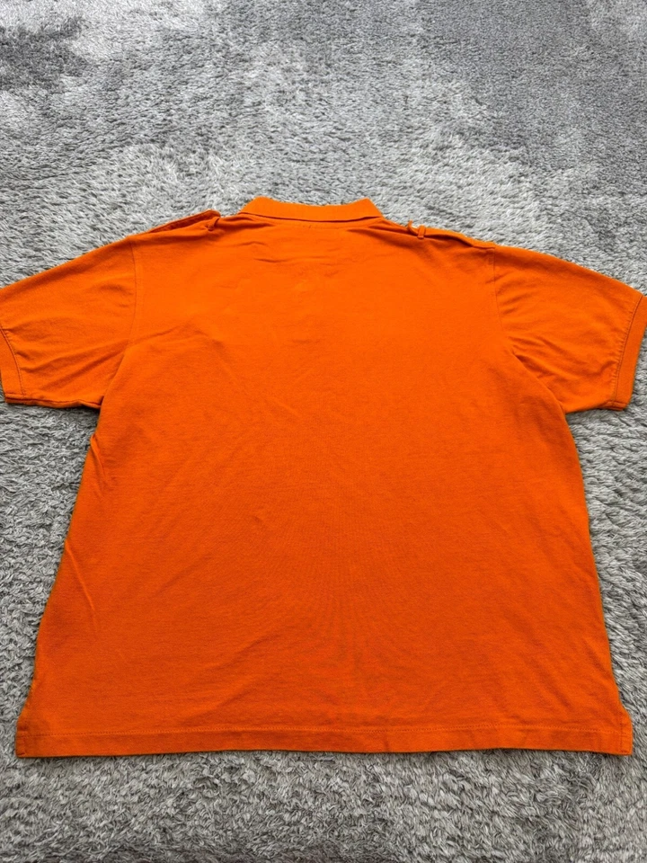 Camisa De Colección Rocawear Hombres 2XL Naranja Bordada Militar Manga Corta Y2K Años 90 Polo Foto 2 de 4
