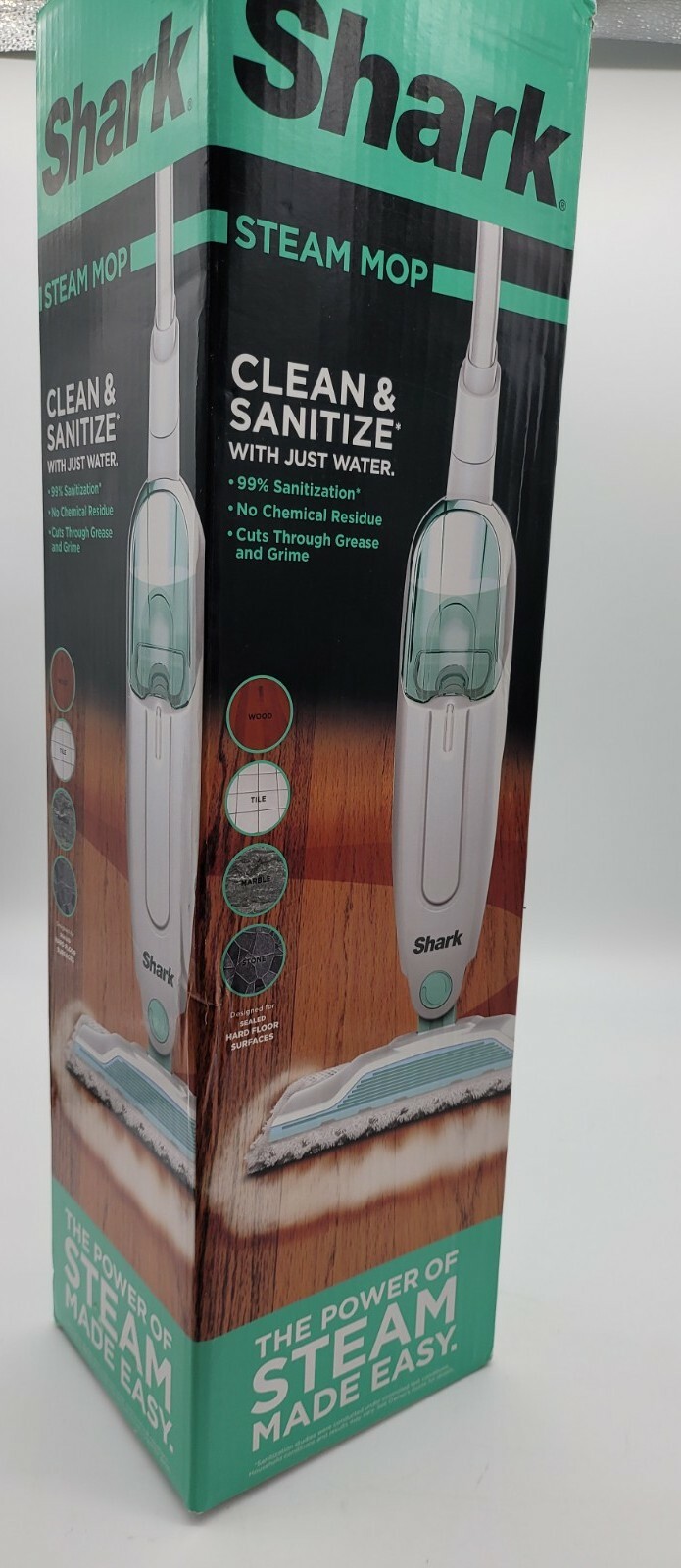 Shark S1000 Steam Mop - White Color *Brand New In Box*