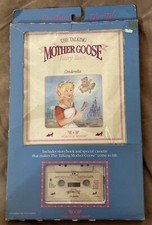 Talking Mother Goose New Book And Tape By Worlds Of Wonder  Cinderella  