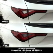 Tail Light Tint Overlays Light Smoke 50 Fits Acura Mdx 2022 Precision Fit Tail Light Tint Overlays Light Smoke 50 Fits Acura Mdx 2022 Precision Fit