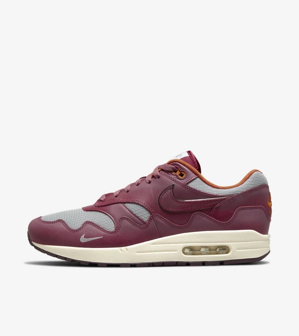 Patta Nike Air Max Ultra Premium Night Maroon Maroon Air Max Best Sale