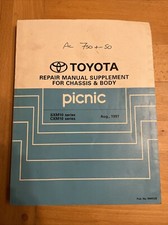 Toyota Picnic Workshop Manual
