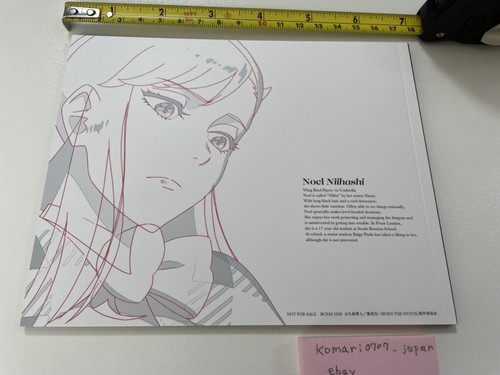 Burn the witch art book keyframes collection colorido animation anime kubo tito - Imagen 1 de 6