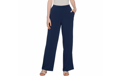H by Halston Petite Jet Set Jersey Wide 