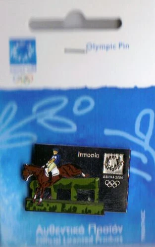 EQUESTRIAN - ATHENS 2004 OLYMPIC GAMES PIN POPULAR SPORT