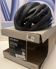 Giro Syntax Black Helmet Large 59-63cm  NOS 
