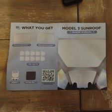 Tesla Model 3 Highland 2017-2026 Sunshade Roof Front and Rear Glass Protector