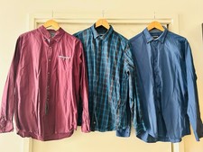 3x Connor Size L Men s Long Sleeve Button Up Casual Shirts Classic Fit FREE POST