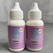 LOT OF 2 Bold Hold Active The Hair Diagram Lace Wig Adhesive Glue For Oily Skin