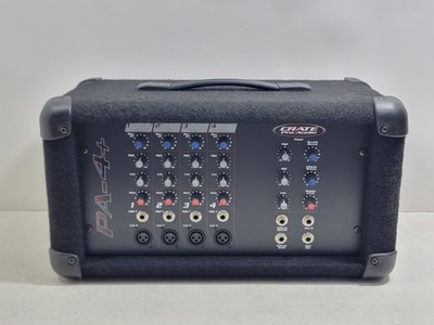 Rare Crate PA-4+ 200 Watt 4 Channel Powered Mixer Amplifier - Tested Ex Working!