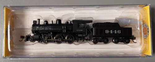 Locomotora de vapor y licitadora Bachmann 51754 N Santa Fe Alco 2-6-0 con DCC #9446 EX | Condition: Used
