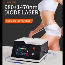 980nm 1470nm Endolift laser lipolysis machine, locally sculpting skin tightening