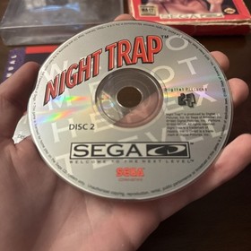 Night Trap Red Box US Version (Sega CD) Complete - Tested - Authentic